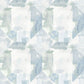 Purchase 4121-26946 A-Street Wallpaper, Perrin Blue Gem Geometric Wallpaper - Mylos