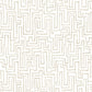 Purchase 4121-26955 A-Street Wallpaper, Ramble Taupe Geometric Wallpaper - Mylos