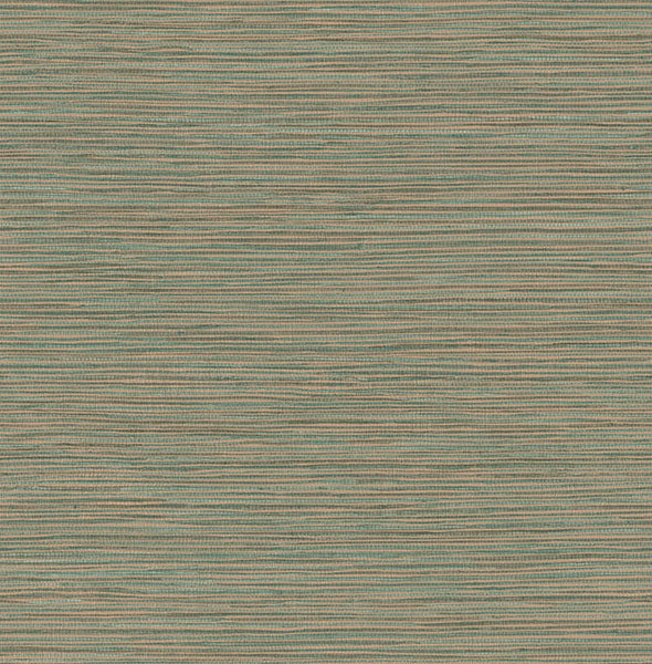 Purchase 4125-26711 Advantage Wallpaper, Alton Copper Faux Grasscloth - Fusion