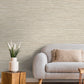 Purchase 4125-26715 Advantage Wallpaper, Alton Taupe Faux Grasscloth - Fusion12