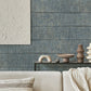 Purchase 4125-26742 Advantage Wallpaper, Blake Denim Texture Stripe - Fusion1