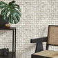 Purchase 4125-26755 Advantage Wallpaper, Kingsley Off-White Tiled - Fusion1