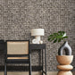 Purchase 4125-26756 Advantage Wallpaper, Kingsley Grey Tiled - Fusion12