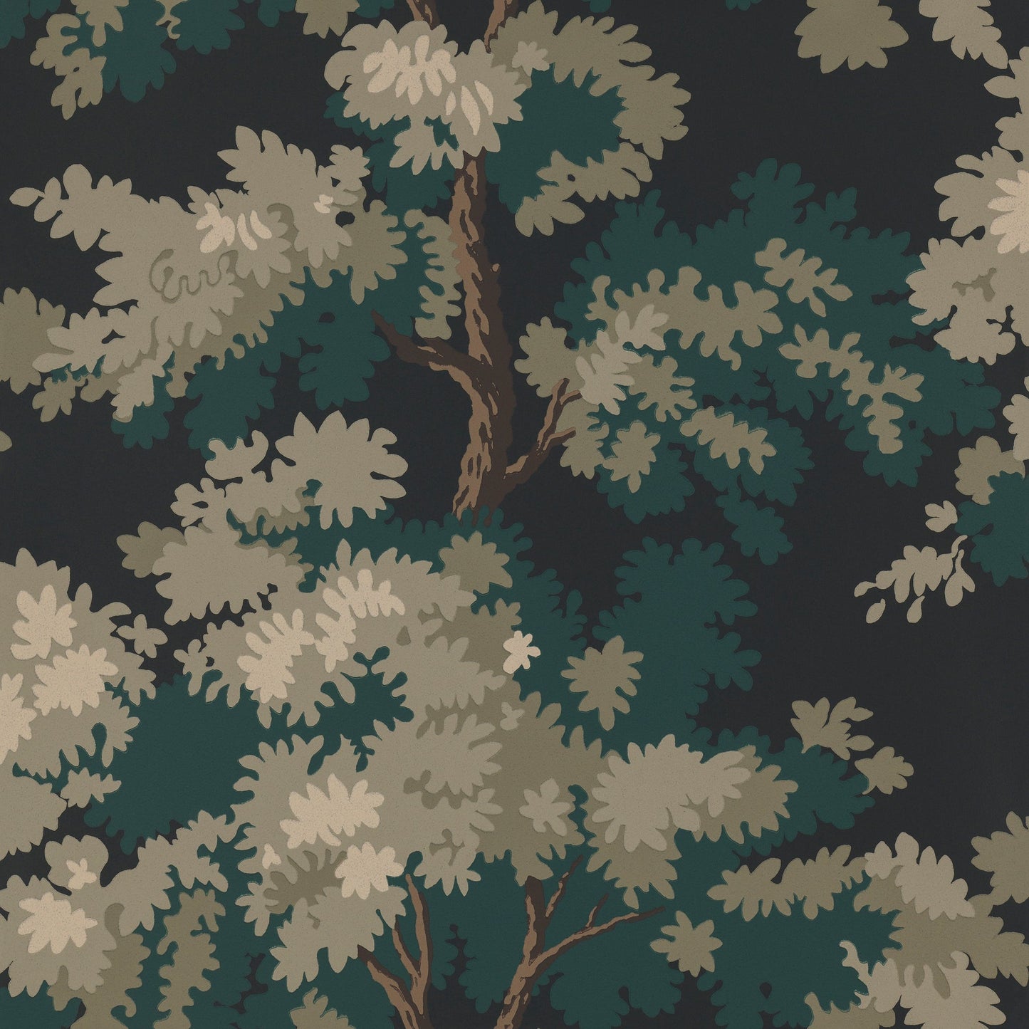 444-81 Raphael black, LHotel by Sandberg Wallpaper