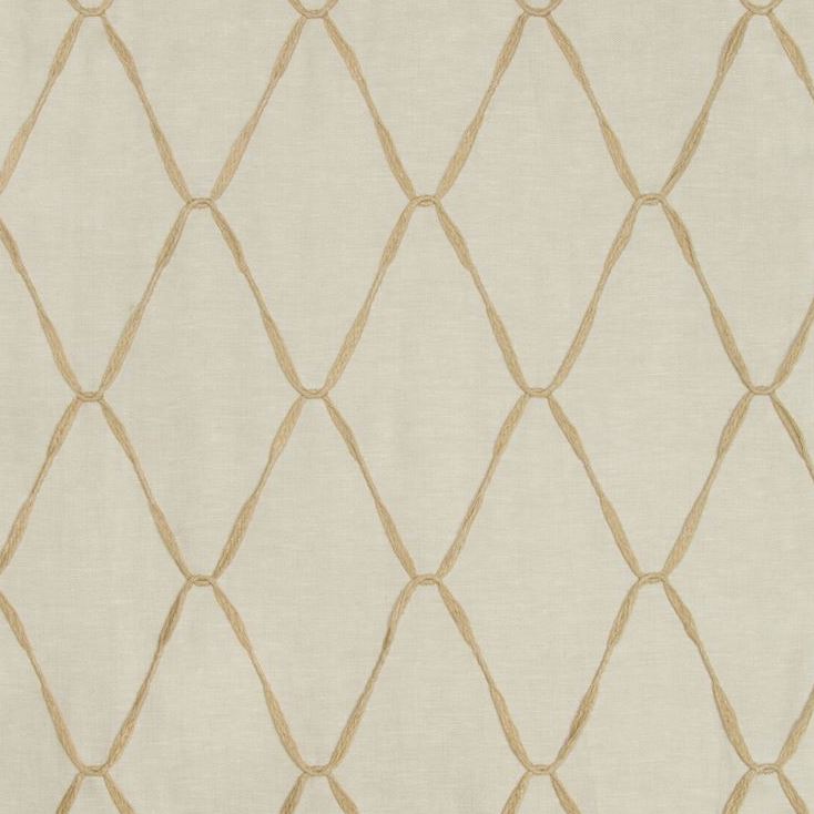 Search 4476.16.0 Looped Ribbons Linen Contemporary Beige Kravet Couture Fabric