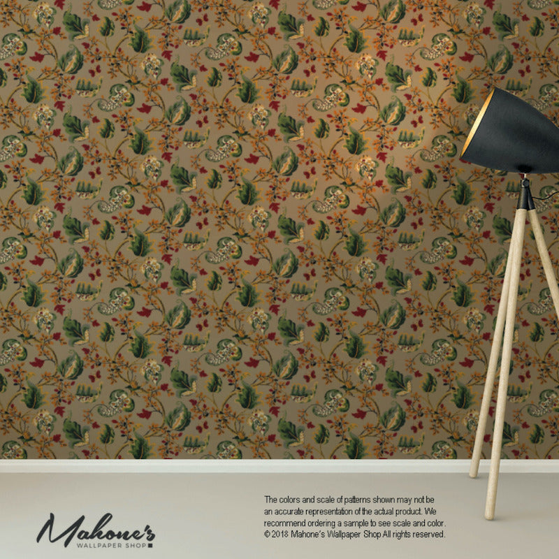 Search 5004100 Fox Hollow Multi On Flannel by Schumacher Wallpaper