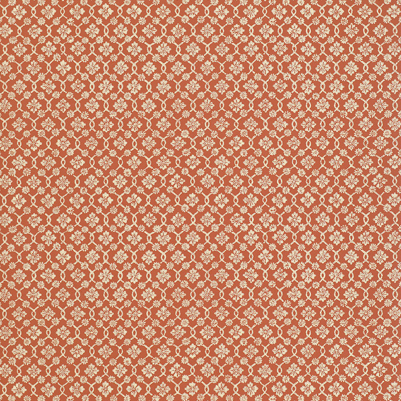 Save on 5004145 Harbury Trellis Coral by Schumacher Wallpaper