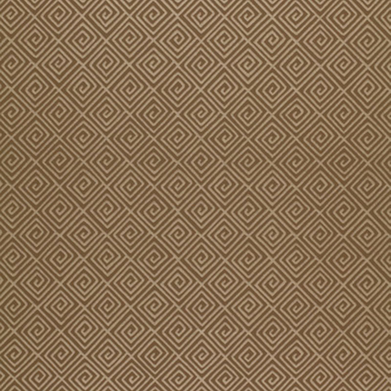 Select 5004763 Greek Key Mink by Schumacher Wallpaper