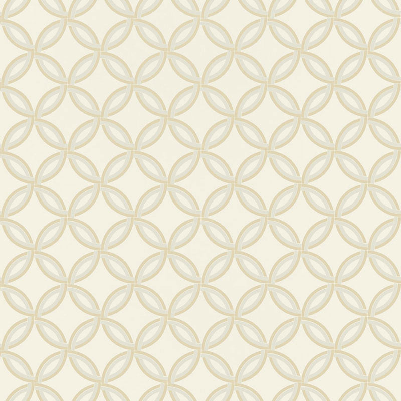 Save on 5005130 Spherica Parchment by Schumacher Wallpaper