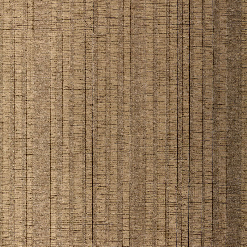 View 5005733 Origami Stripe Sable by Schumacher Wallpaper