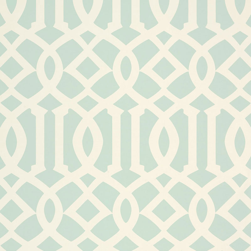 View 5005805 Imperial Trellis Ii Mineral by Schumacher Wallpaper