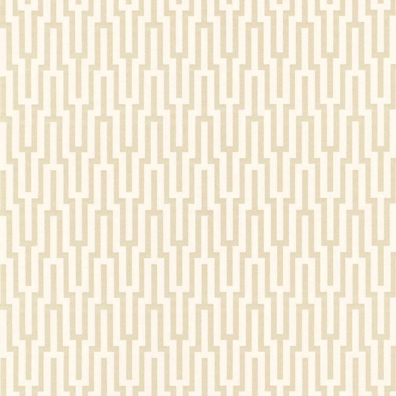 Find 5005890 Metropolitan Fret Crystal by Schumacher Wallpaper