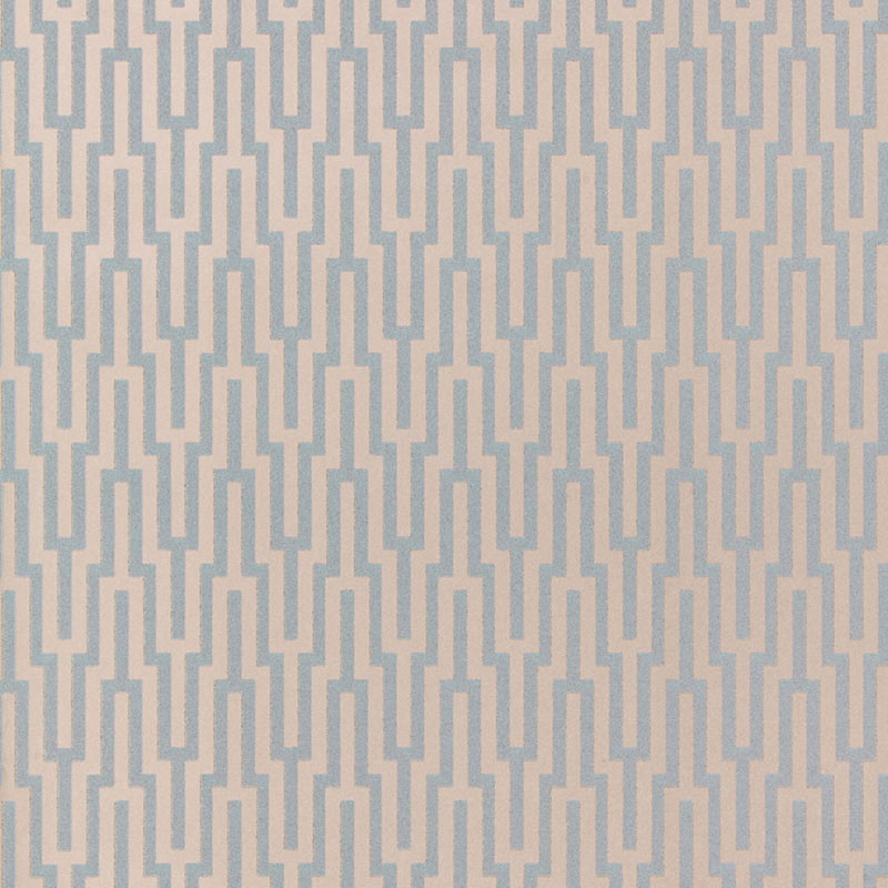 Looking for 5005891 Metropolitan Fret Moonstone by Schumacher Wallpaper