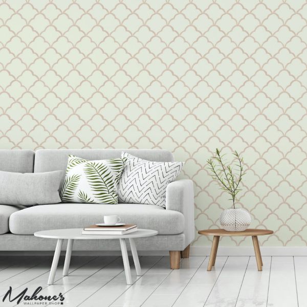 Search 5005941 Costa Del Sol Mist by Schumacher Wallpaper