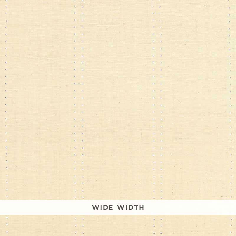 Select 5006110 Stud Stripe Ivory Silver by Schumacher Wallpaper