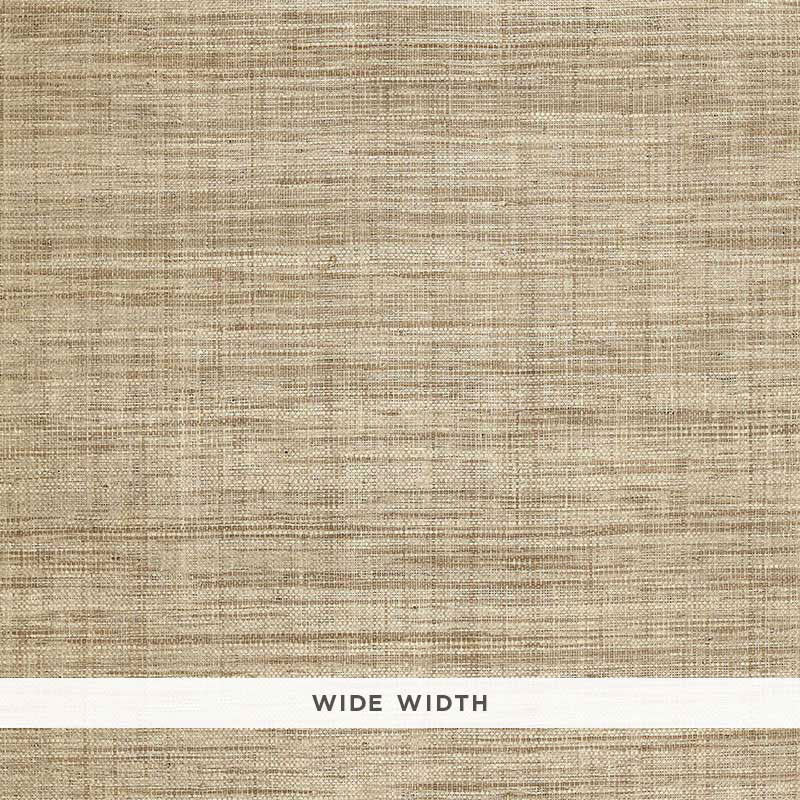 5006201 | Weston Raffia Weave, Grey - Schumacher Wallpaper