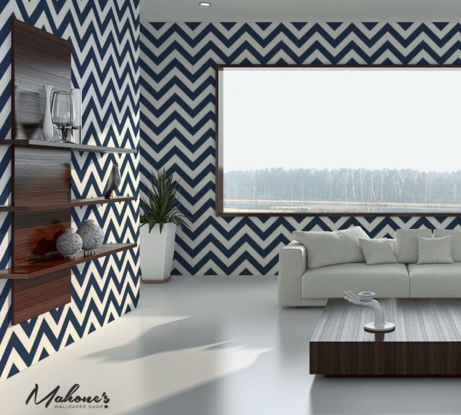 Select 5006733 Fez Lapis by Schumacher Wallpaper