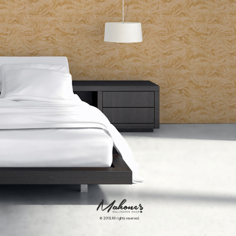 Purchase 5006892 Romeo Topaz by Schumacher Wallpaper