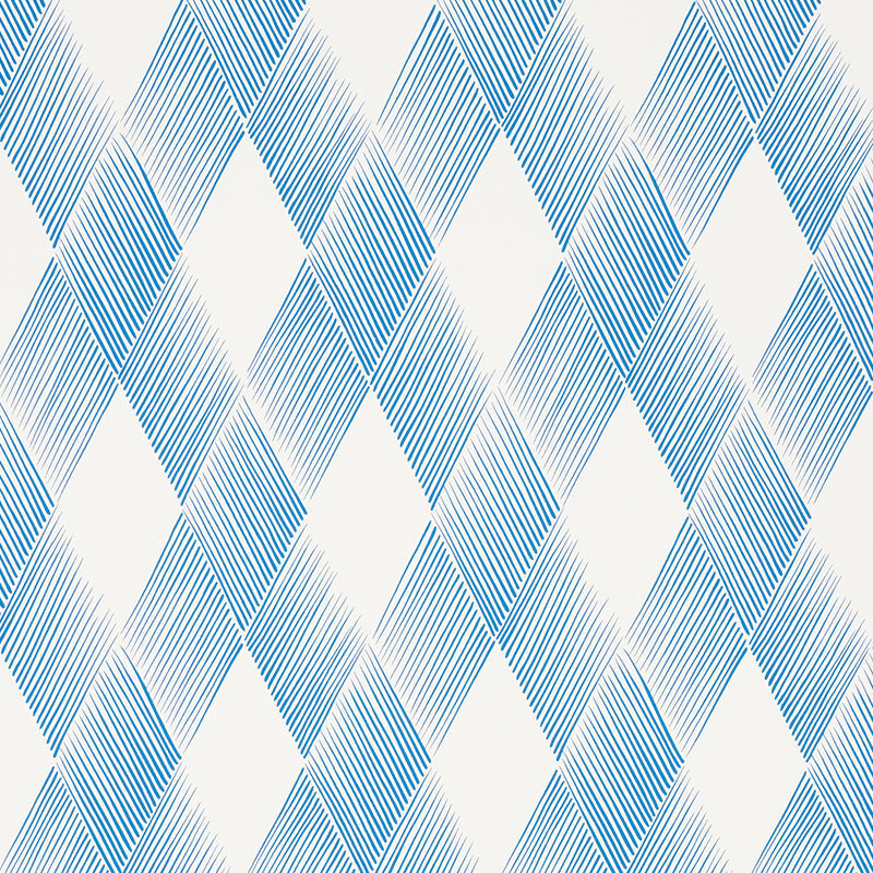 Shop 5007132 Fetlock Blue by Schumacher Wallpaper