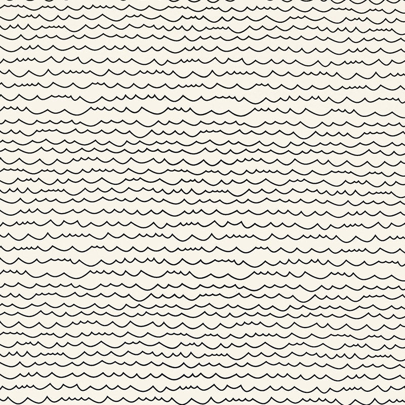 Select  5007461 Waves Black and White by Schumacher Wallpaper