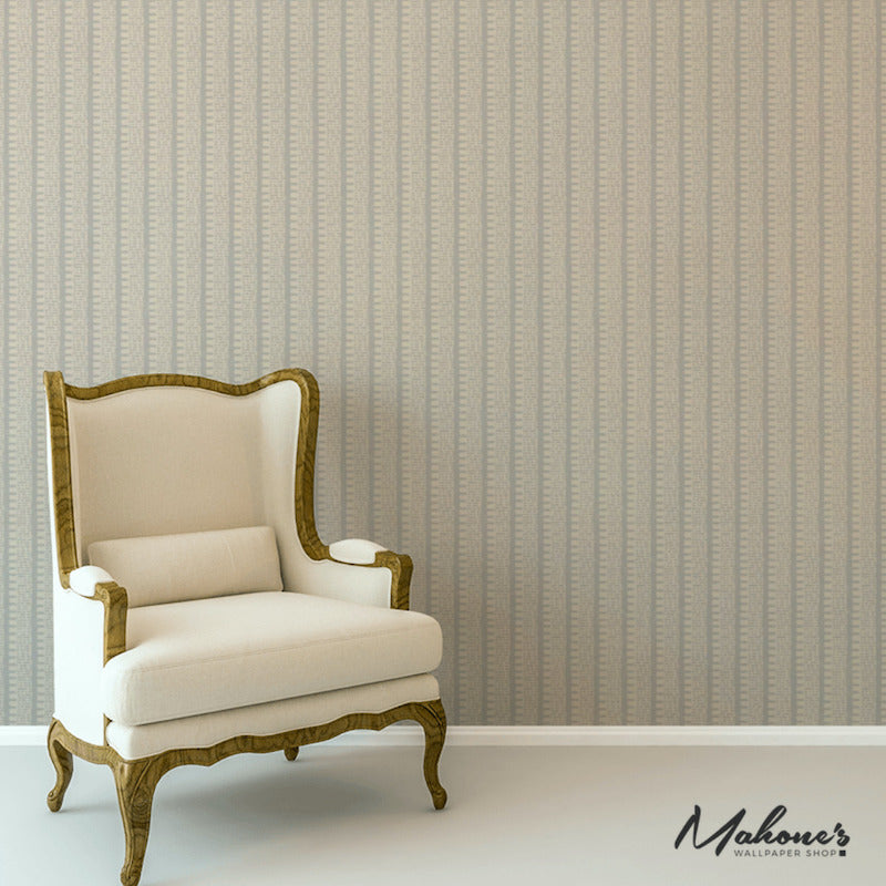 Purchase 5008014 Kiosk Orpington Blue by Schumacher Wallpaper