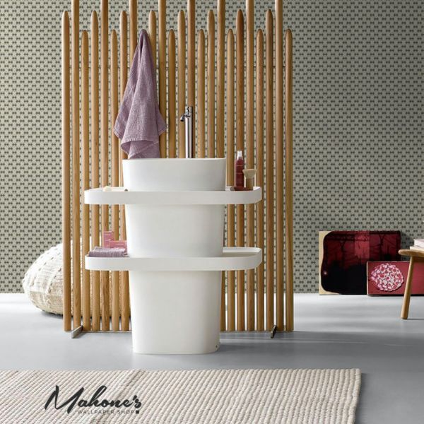 Order 5008063 Domino Wolf by Schumacher Wallpaper