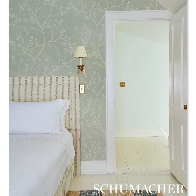 Looking for 5008292 Twiggy Sisal Sky by Schumacher Wallpaper