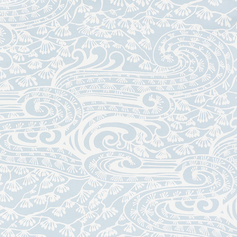 View 5008730 Mizu Sky by Schumacher Wallpaper