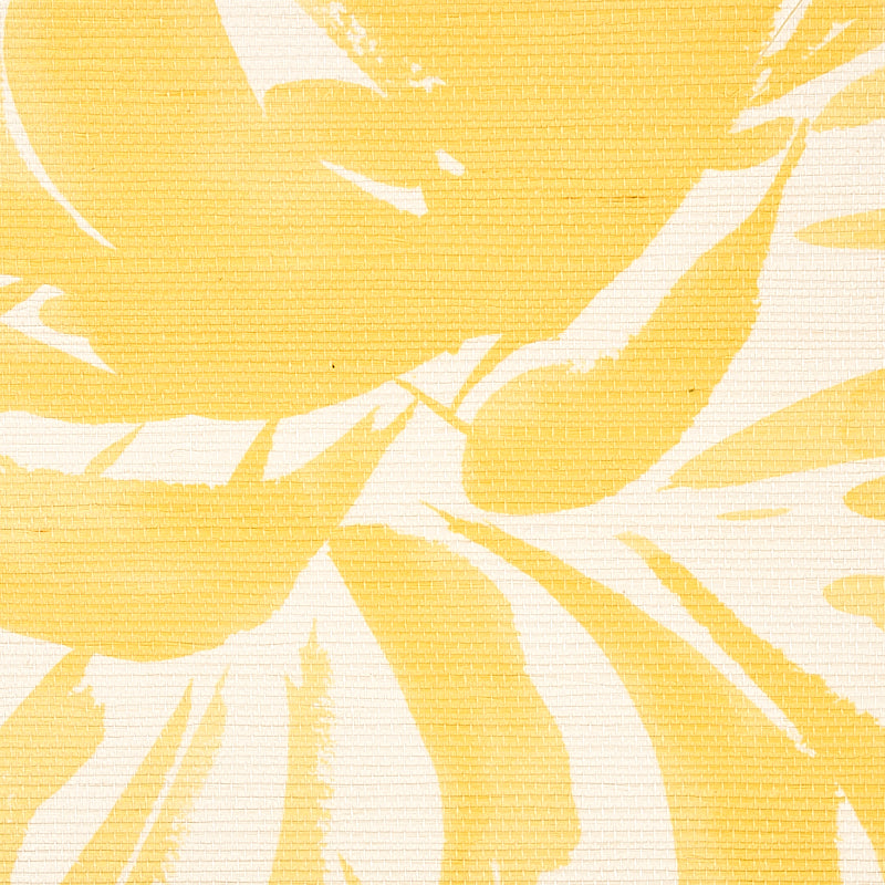 Save on 5009040 Hana Sisal Yellow by Schumacher Wallpaper