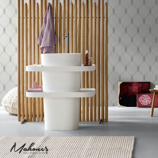 Looking for 5009230 Diso Blue by Schumacher Wallpaper