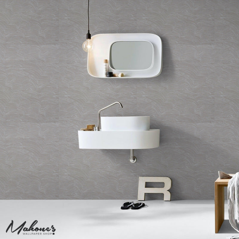 Shop 5009322 Jete Stone by Schumacher Wallpaper