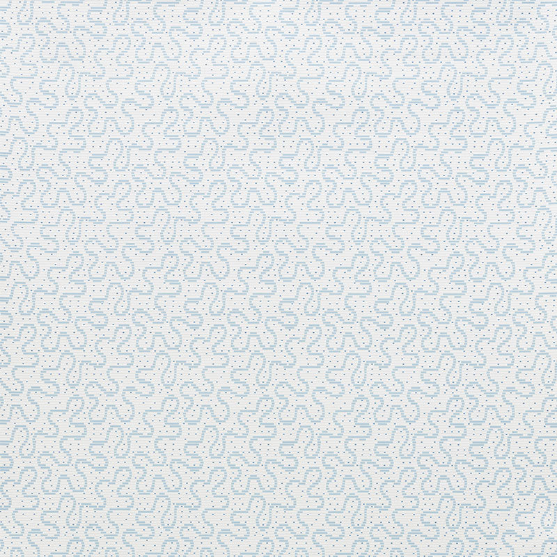 Buy 5009472 Meander Slumber Blue by Schumacher Wallpaper