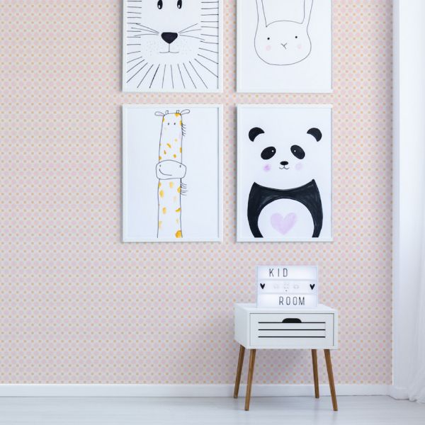 Buy 5009561 Cosmos Pink by Schumacher Wallpaper