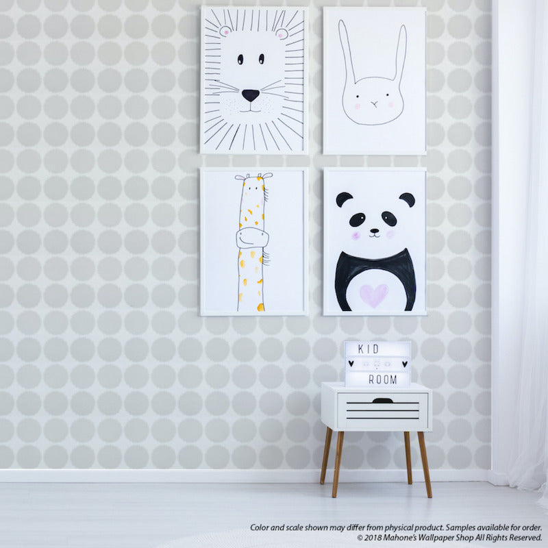 Search 5009583 Fuzz Grey by Schumacher Wallpaper