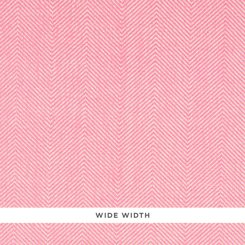 Shop 5010235 Herringbone Paperweave Pink by Schumacher Wallpaper
