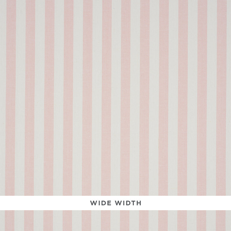 Buy 5010250 Linen Stripe Blush by Schumacher Wallpaper