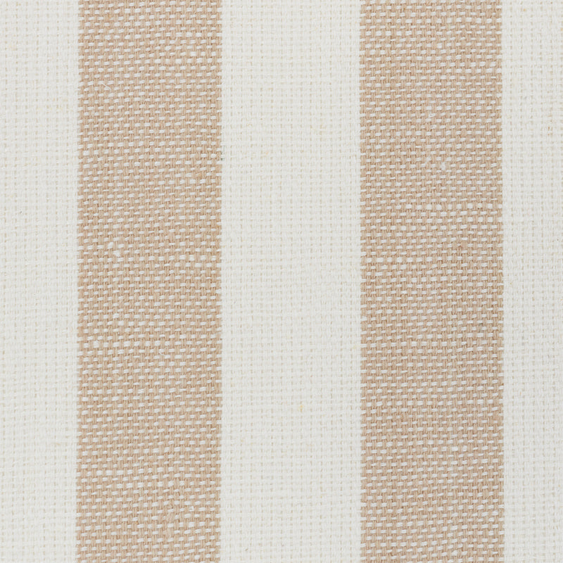 Order 5010251 Linen Stripe Sand by Schumacher Wallpaper