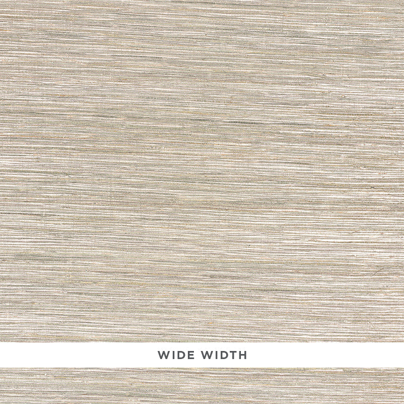 Buy 5010281 Metallized Flax Sage by Schumacher Wallpaper