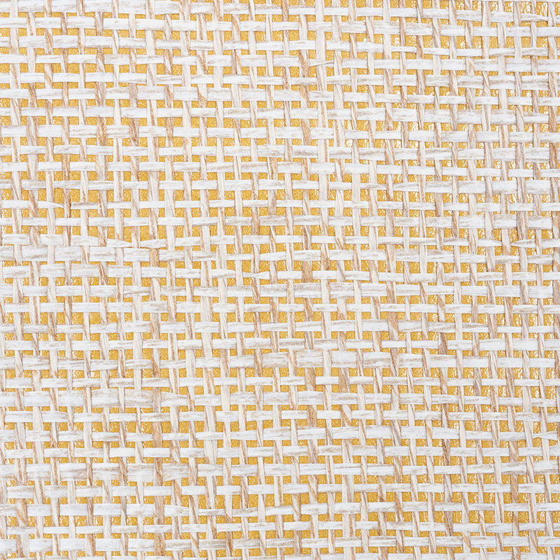 Save on 5010320 Open Paperweave Straw by Schumacher Wallpaper