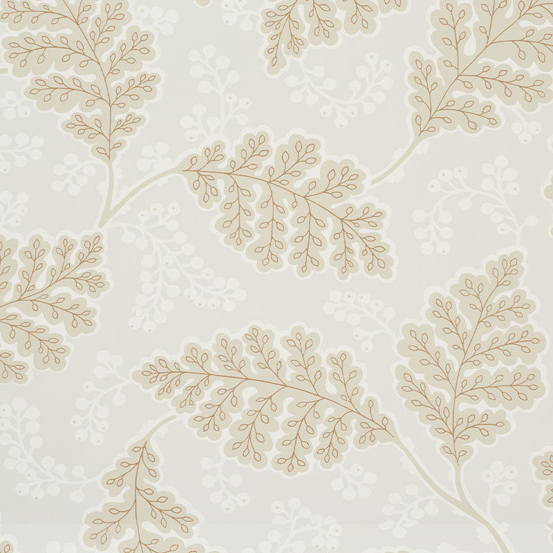 Shop 5010390 Estelle Neutral Schumacher Wallpaper