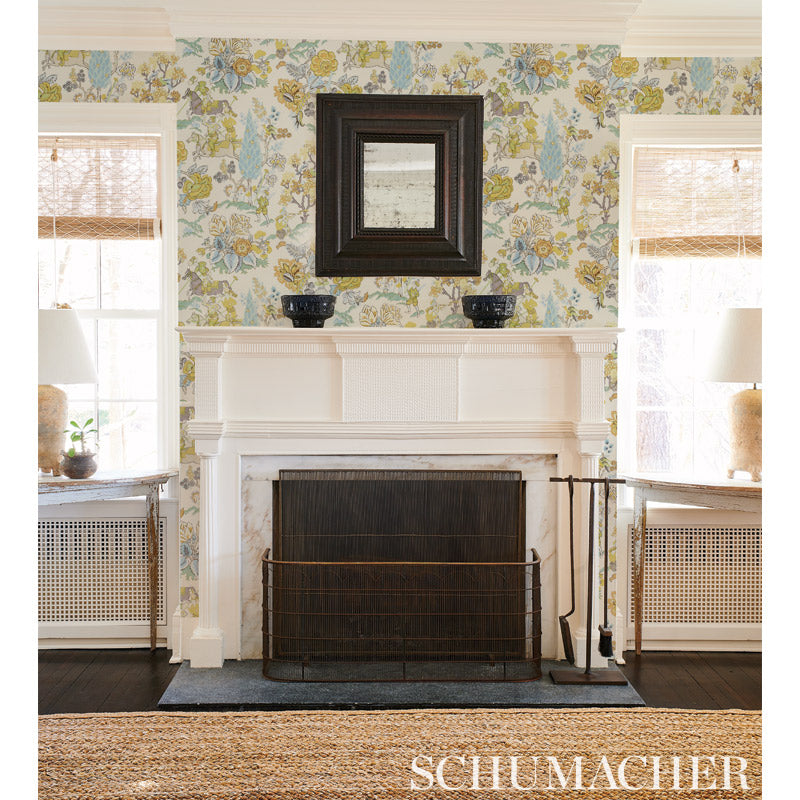 Acquire 5010460 Persian Lancers Citron Schumacher Wallpaper