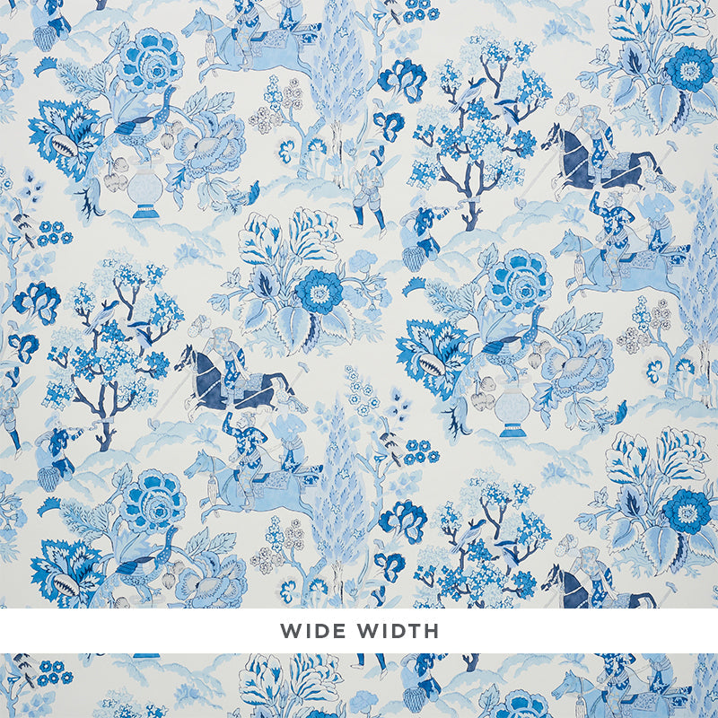 Search 5010461 Persian Lancers Porcelain Schumacher Wallpaper