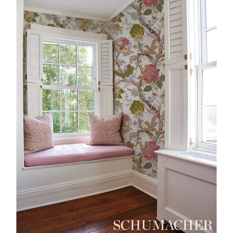 Buy 5010491 Indian Arbre Spring Schumacher Wallpaper