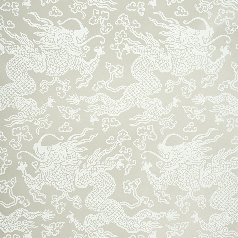 Looking for 5010880 Ruan Dragon Damask Warm Silver Schumacher Wallpaper