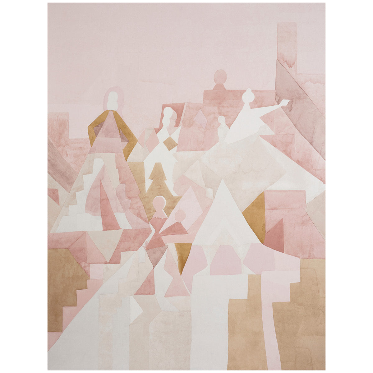 Order 5011101 Steps Rose & Camel Schumacher Wallpaper