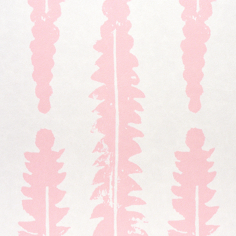 View 5011110 Fern Pink Schumacher Wallpaper