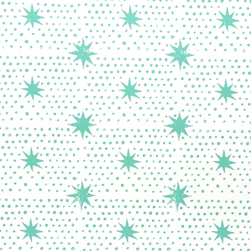 Find 5011171 Spot & Star Seaglass Schumacher Wallpaper