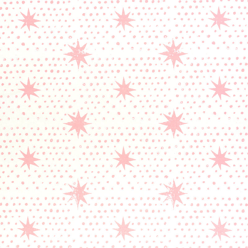 Acquire 5011172 Spot & Star Pink Schumacher Wallpaper