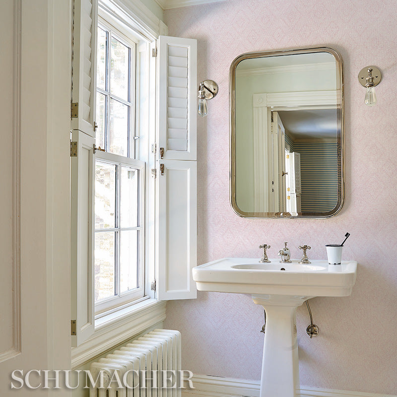 Search 5011252 Tortola Paperweave Pink Schumacher Wallpaper