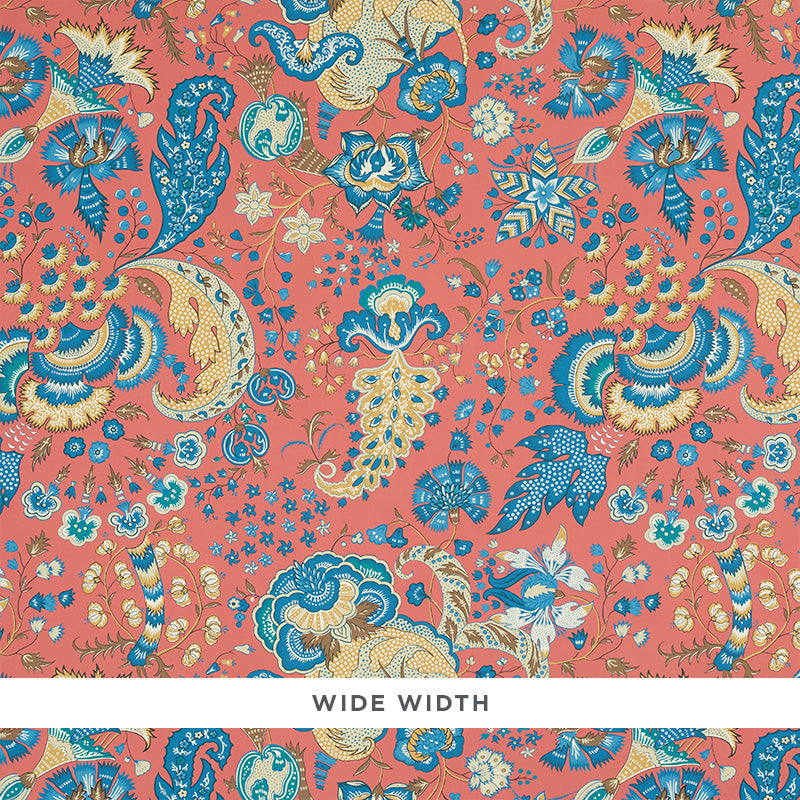 Search 5011351 Majorelle Red Schumacher Wallpaper